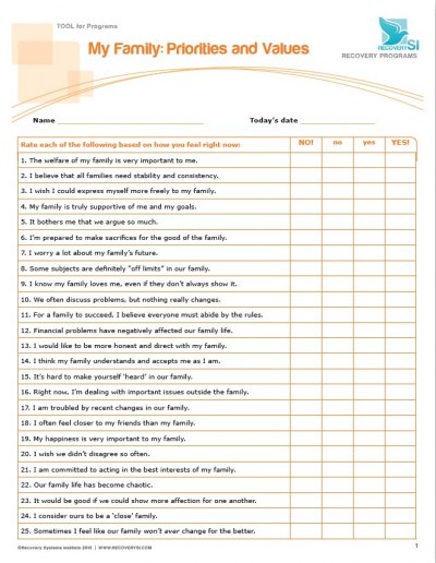 Family Members Inventory Example.pdf Family Inventory: Priorities and Values | Recovery SI